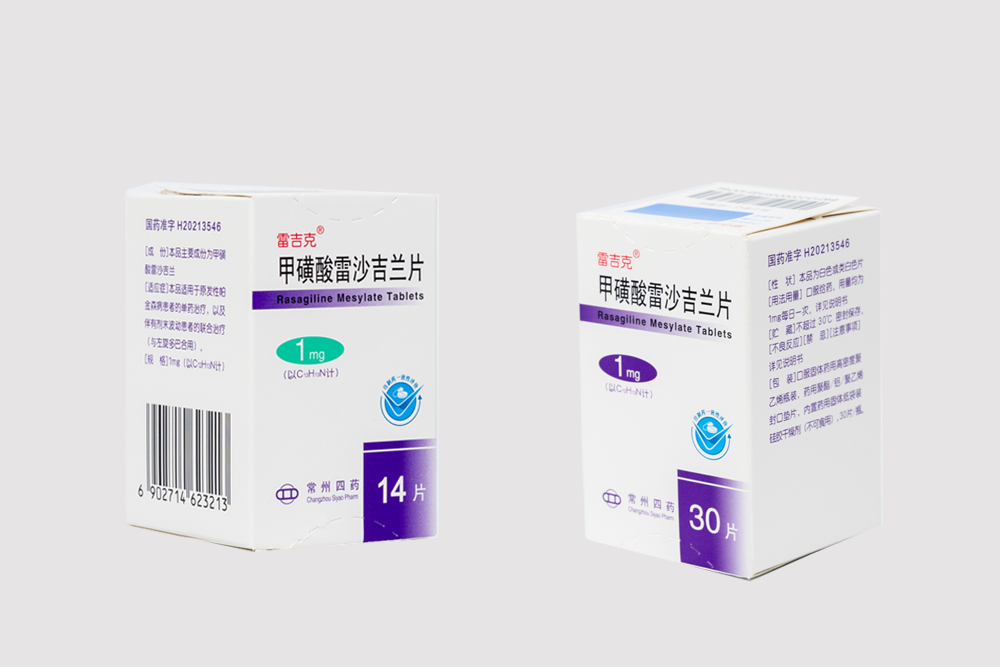 雷吉克®甲磺酸雷沙吉兰片